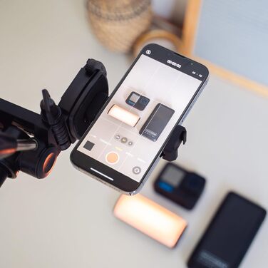 Штатив відео MOJOGEAR 140 см з тримачем для смартфона - штатив для камери, DSLR, телефону, з кульковою головкою, швидкознімною платформою, сумкою, SAB234 (167 см)