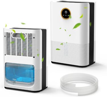 Електричний осушувач повітря 1000 мл з LED-підсвічуванням, ультратихий, для дому та спальні