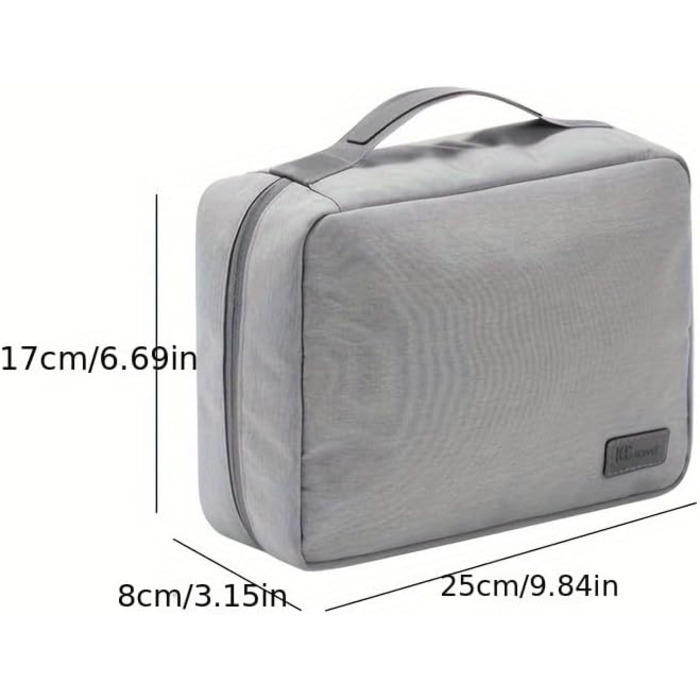 Кришталева сумка-органайзер для косметики та аксесуарів Beige (Greyx) - для жінок та дівчат