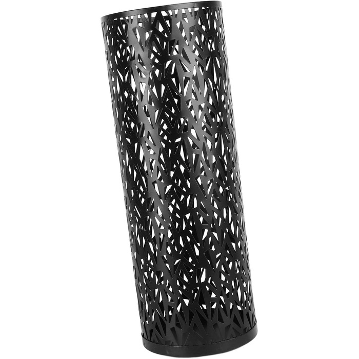 Металевий стійкий підставка для парасольки Topiky, чорна, 180x78 см