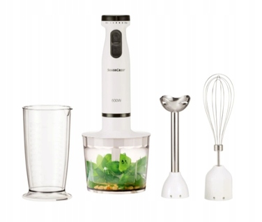 Занурювальний блендер SilverCrest SSMS 600 F6, 600 Вт, білий