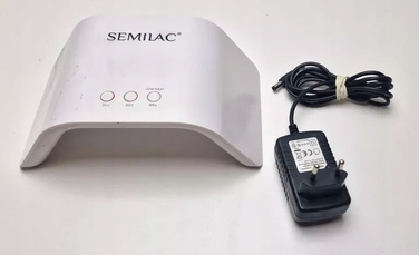 LED+UV лампа Semilac 24 Вт, біла