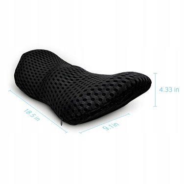 Ортопедична подушка під поперек з ефектом пам'яті (Memory Foam) для сну, авто та крісла