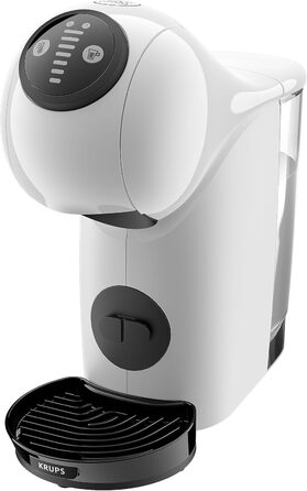 Кавова капсульна машина NESCAFÉ Dolce Gusto Genio S KRUPS, 15 бар, компактна, біла, авто-вимкнення, понад 30 напоїв
