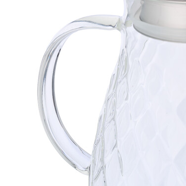 Relaxdays Glass Giraffe with Lid, 2 Liters