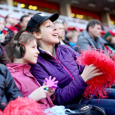 Навушники для захисту від шуму ProCase для дітей - шумопоглинаючі, складні, регульовані, NRR 24dB (Чорний)