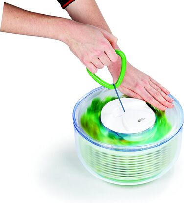 Сушарка для салату Zyliss Easy Spin, мала, зелена