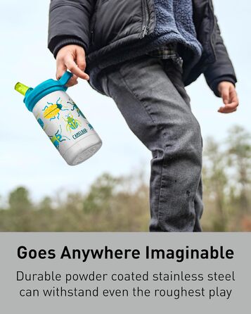 CamelBak Eddy+ Kids Sst Vacuum-Insulated Bottle 350ml 12Oz (Shark School)