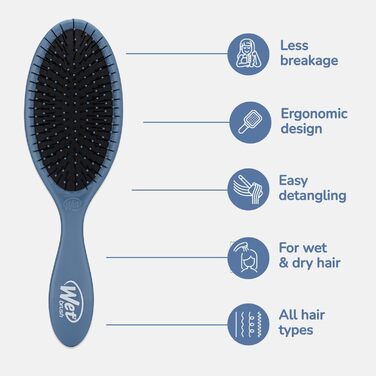 Щітка для волосся Wet Brush Original Detangler, синій (Elemental Blue)