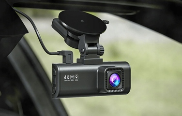 Автомобільний відеореєстратор Redtiger F7N 4K з GPS та передньою і задньою камерами