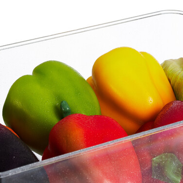 Relaxdays Refrigerator Organizer 2-Piece Set