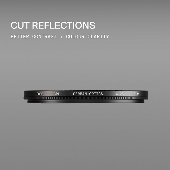 Поляризаційний фільтр Gobe CPL 49mm (Pro) для об'єктивів