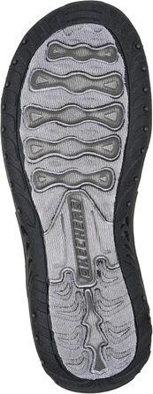 Сандалі жіночі Skechers Reggae Sew Me Boho плетені з ремінцями, чорно-різнокольорові, 36 EU