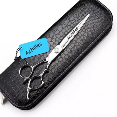 Ножиці для грумінгу собак Achilles Professionelle, 7 дюймів - високоякісний японський сталь, сріблясті