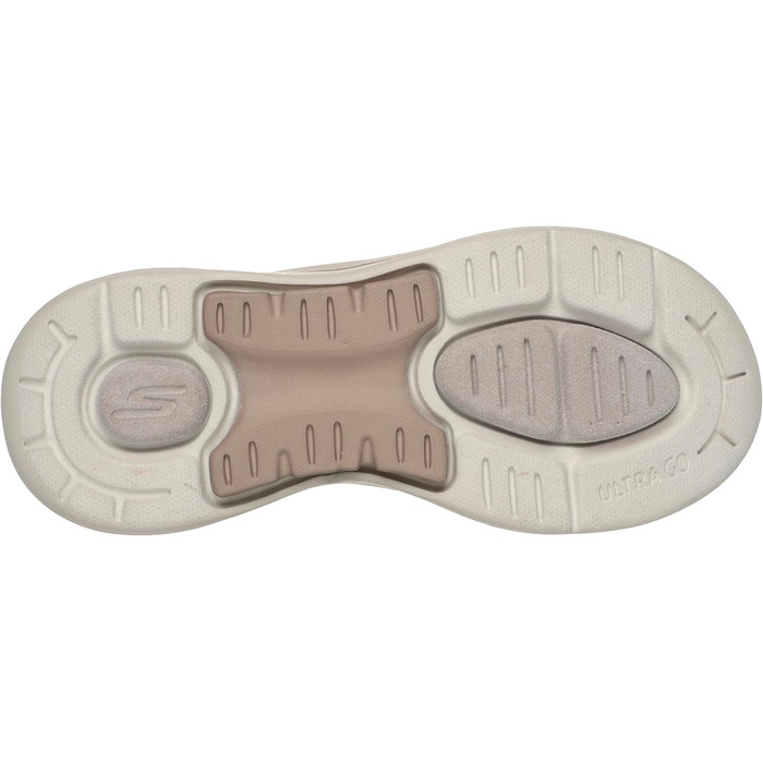 Сандалі жіночі Skechers Go Walk Arch Fit - Polished Sand, 40 EU, коричневі