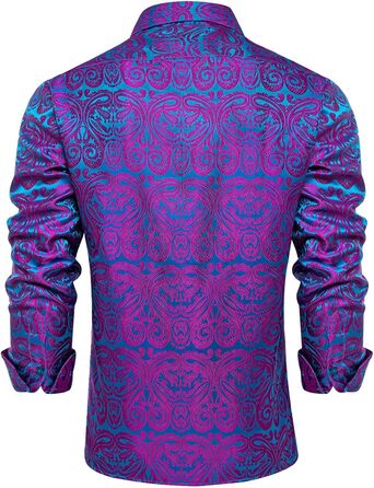 Чоловіча краватка DiBanGu з шовку, комплект з нагрудною хустиною та краватками, для весілля, формальний стиль, універсальний розмір (XXL, блакитний та рожевий)