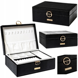 Шкатулка для прикрас Peterson: органайзер для каблучок, браслетів та годинників