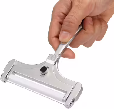 Stainless Steel Cheese Slicer Set and Cheese Slicer for Soft, Semi-Hard, Hard Cheese Kitchen Tool 2-Piece Set