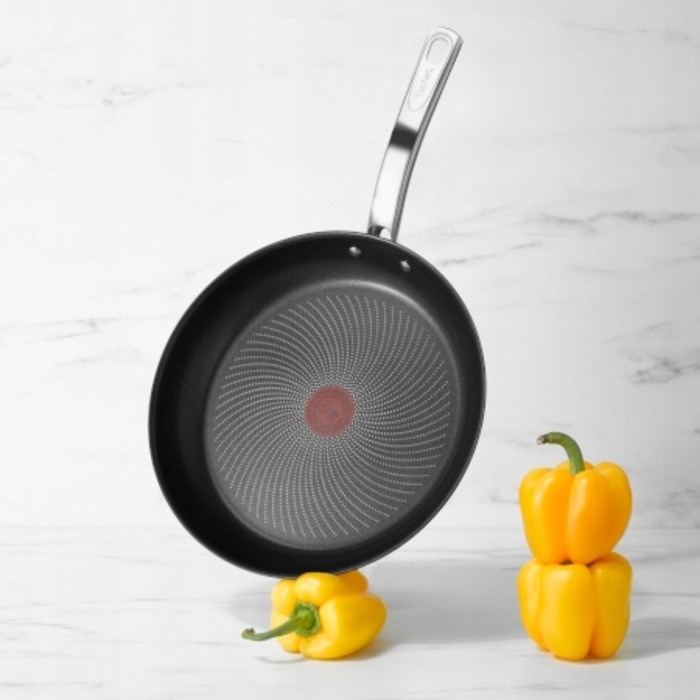 Набір сковорідок TEFAL Intuition Inox 20/26 см, 2 предмети, для індукційних плит, B817S255
