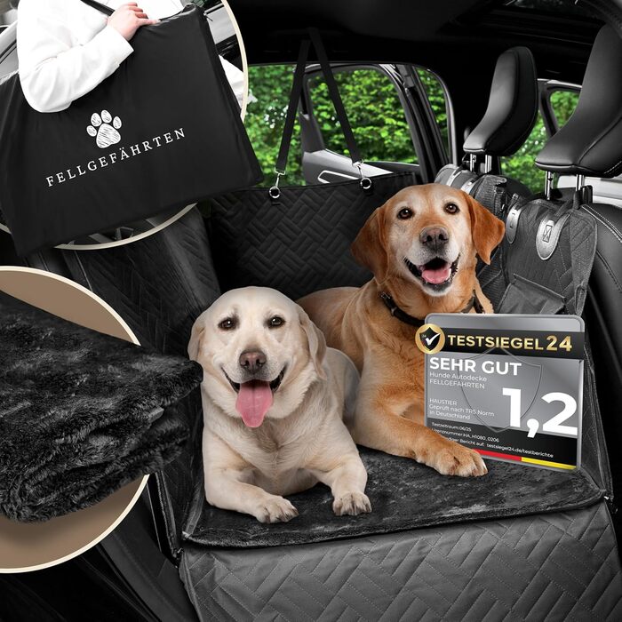 Захист для заднього сидіння авто для собак | М'яка та якісна захисна накидка на заднє сидіння автомобіля | Захист заднього сидіння від собаки
