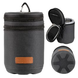 Чохол для об'єктива TARION: захисний, водонепроникний, з жорстким дном, сумісний з Canon, Nikon, Pentax, Sony, Olympus