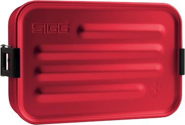 SIGG - Alu Lunchbox Plus - Lunchbox with Compartment - Award-Winning - Dishwasher Safe & Microwave Safe - Absolutely Leakproof - Featherlight - BPA-Free