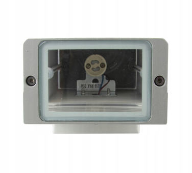 Настінний вуличний світильник KINKIET OPRAWA ELEWACYJNA 2xGU10 LED, сірий