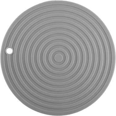 Килимок під годівницю для котів та собак Tabanzhe, силіконовий, неслизький, водонепроникний, сірий