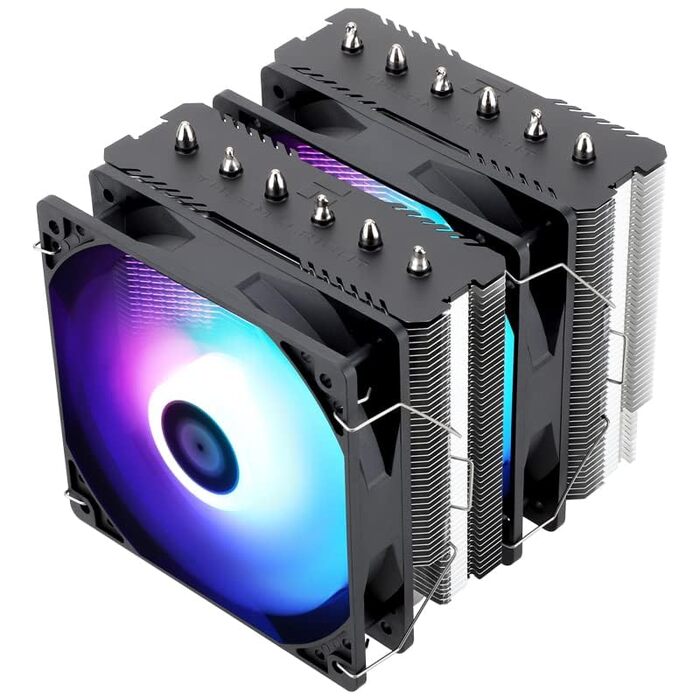 THERMALRIGHT Peerless Assassin 120 SE ARGB: Кулер для CPU з RGB підсвічуванням, 120мм, 6 heatpipes, AM4/AM5, LGA 1700/1851