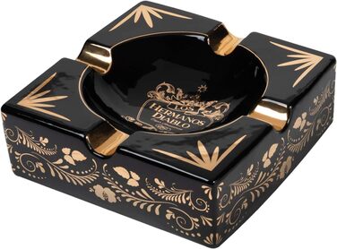 Велика попільничка Cohiba Hermanos Diablo для сигар і сигарет, для патіо, вулиці та приміщень