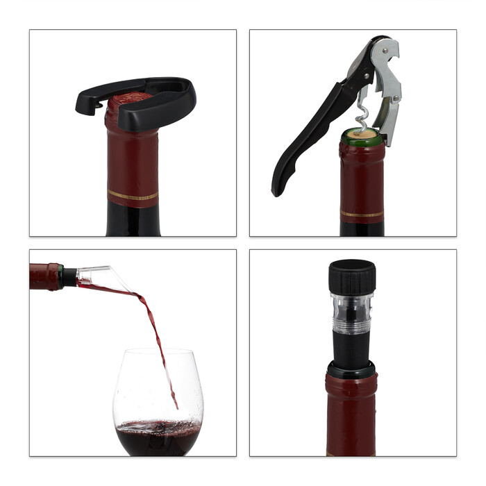 Relaxdays Wine Aerator Set