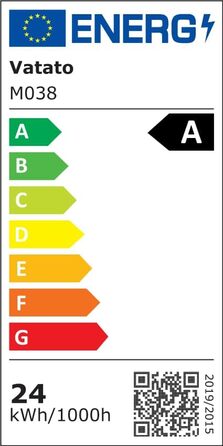 LED лампа для столу Doppelkopf 24W, 80см, диммування, захист очей, 5 кольорів, 5 рівнів яскравості, з пультом, для офісу та дому (чорна)