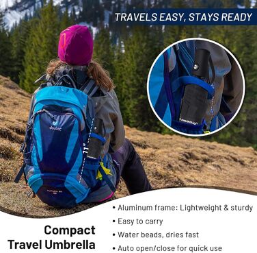 Компактний дорожній парасолька SY Winddicht: автоматичний, легкий, міцний. Виробник продає за високою ціною з відмінним співвідношенням ціни та якості