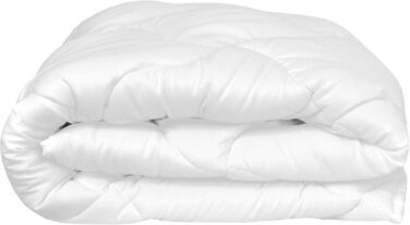 Цілорічна ковдра Schiesser Hygge 155x220 см – гіпоалергенна, легка стьобана, пухнаста, для алергіків, літо-зима