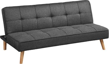Диван-крісло VASAGLE LCS001P01 для вітальні, рожевий, 3 місця, велюр, 190x82x84 см, сучасний дизайн, легка збірка