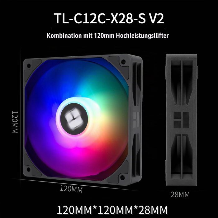 Кулер для процесора Thermalright Peerless Assassin 120 Digital ARGB White — двовежевий повітряний охолоджувач з цифровим дисплеєм для AM4/AM5, Intel LGA1851/1700/1200