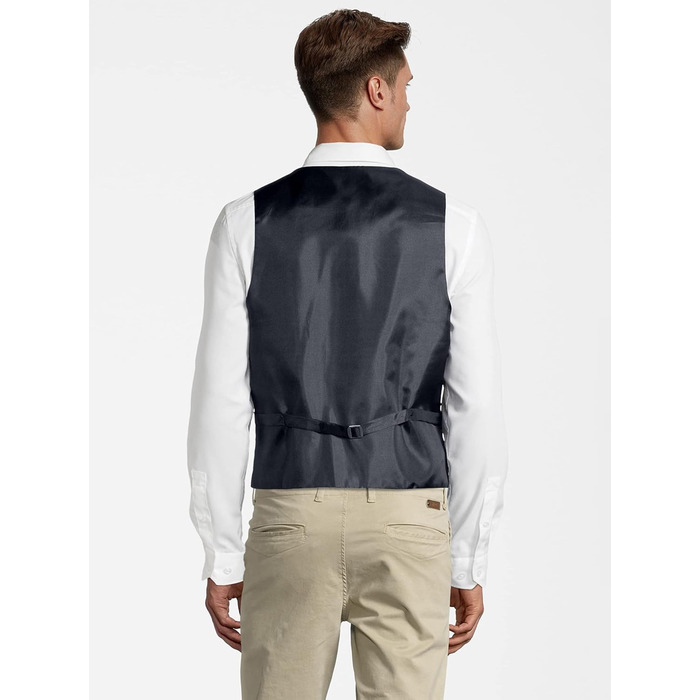 Стильний чоловічий жилет Steffen Klein Classy Gentleman, розмір 46, колір морський блакитний