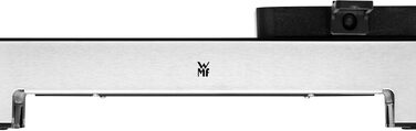 WMF Kitchen Mini Electric Table Grill for 2 with Vegetable Pan - Compact Electric Grill, Adjustable Temperature, 1000W
