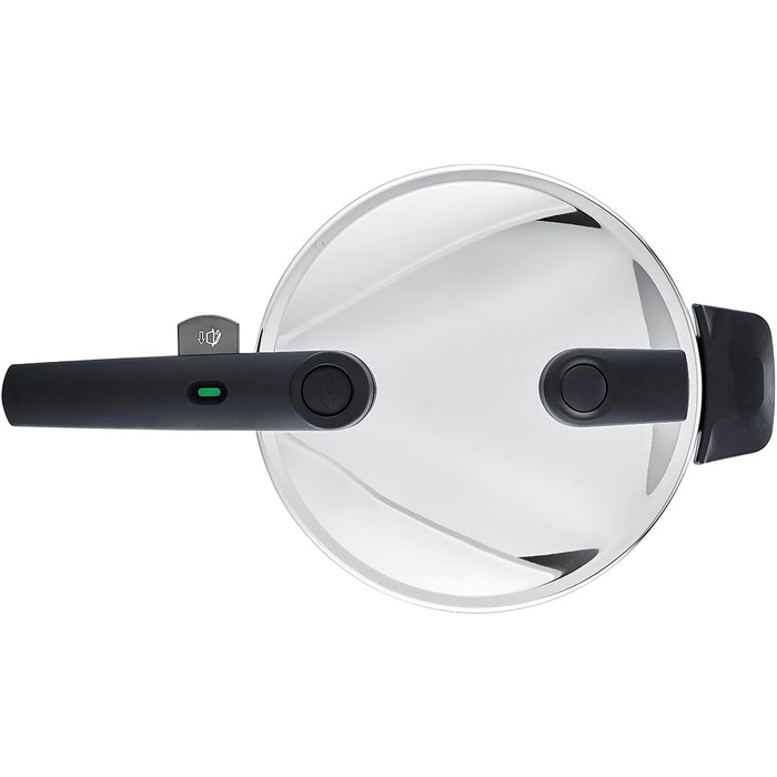 Каструля-скороварка Fissler Vitaquick 4.5 л, Ø 22 см, нержавіюча сталь, 2 режими приготування, Made in Germany, індукційна плита