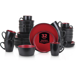 колір: червоне та чорне