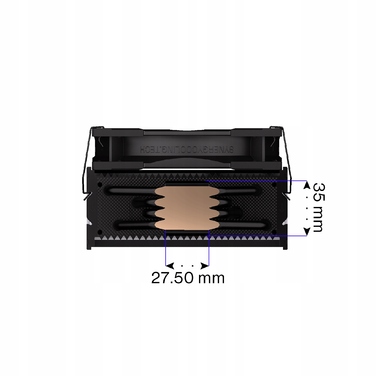 Кулер для процесора Endorfy Fera 5 Black ARGB 120мм TDP 220W