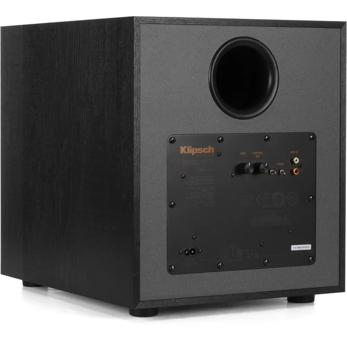 Активний сабвуфер Klipsch R-100SW 150 Вт, чорний