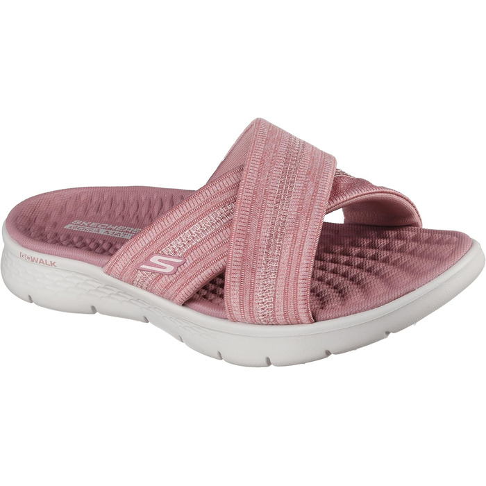 Сандалі жіночі Skechers Go Walk Flex Impressed Mauve 40 EU текстиль