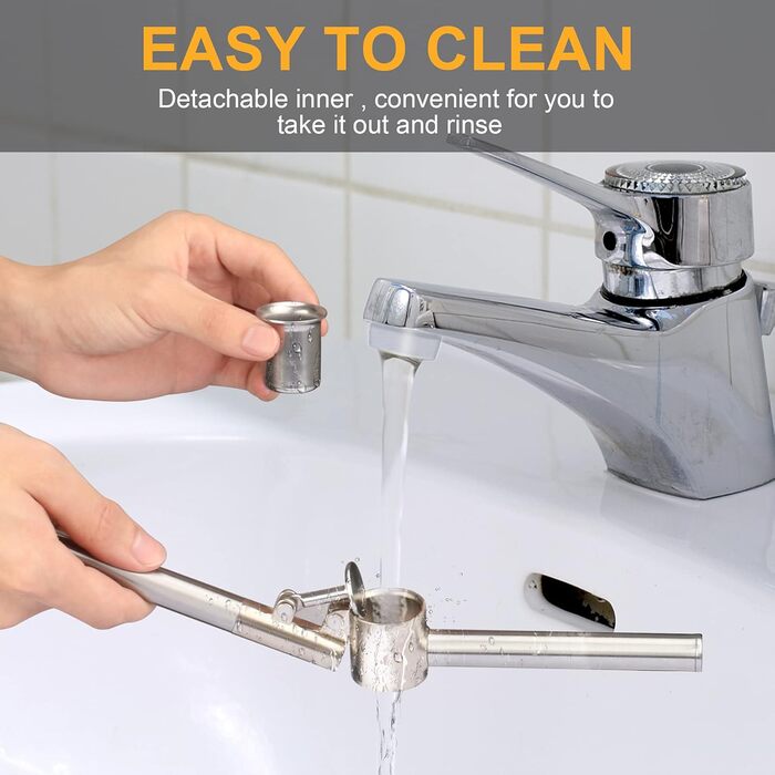 Прес для часнику з нержавіючої сталі 304, міцний, легко очищується