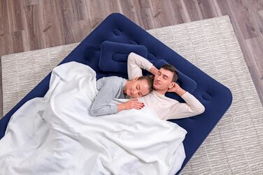 Надувний матрац Bestway Doppelluftbett 203x152x22 см з насосом