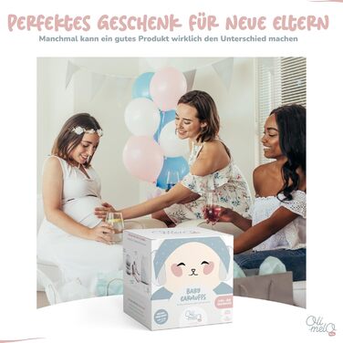 Навушники для захисту від шуму для немовлят та малюків (до 36 місяців) - 34 dB, сертифіковано CE, регульовані