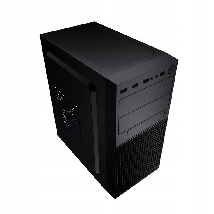 Корпус для офісного комп'ютера Gembird Fornax K300 microATX Mini-ITX, чорний