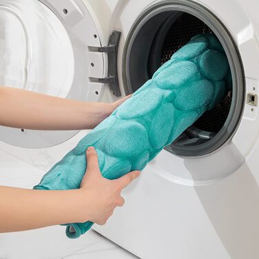 MIULEE Bathroom and Toilet Rug 50x80 cm Turquoise