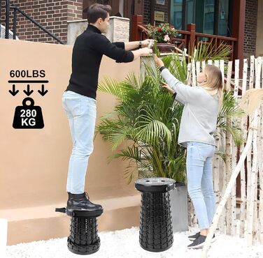 Складний туристичний стільчик Alevmoom - телескопічний, легкий, для кемпінгу, риболовлі, BBQ, кухні. Витримує до 272 кг. Колір: Селадовий (Astronaut)