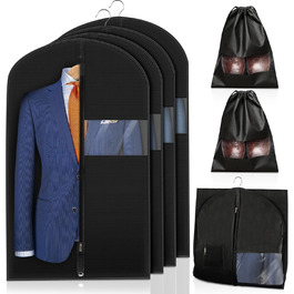 Чохол для одягу з відділенням для взуття 100x60 см - водонепроникний, антигрибковий, захист від комах